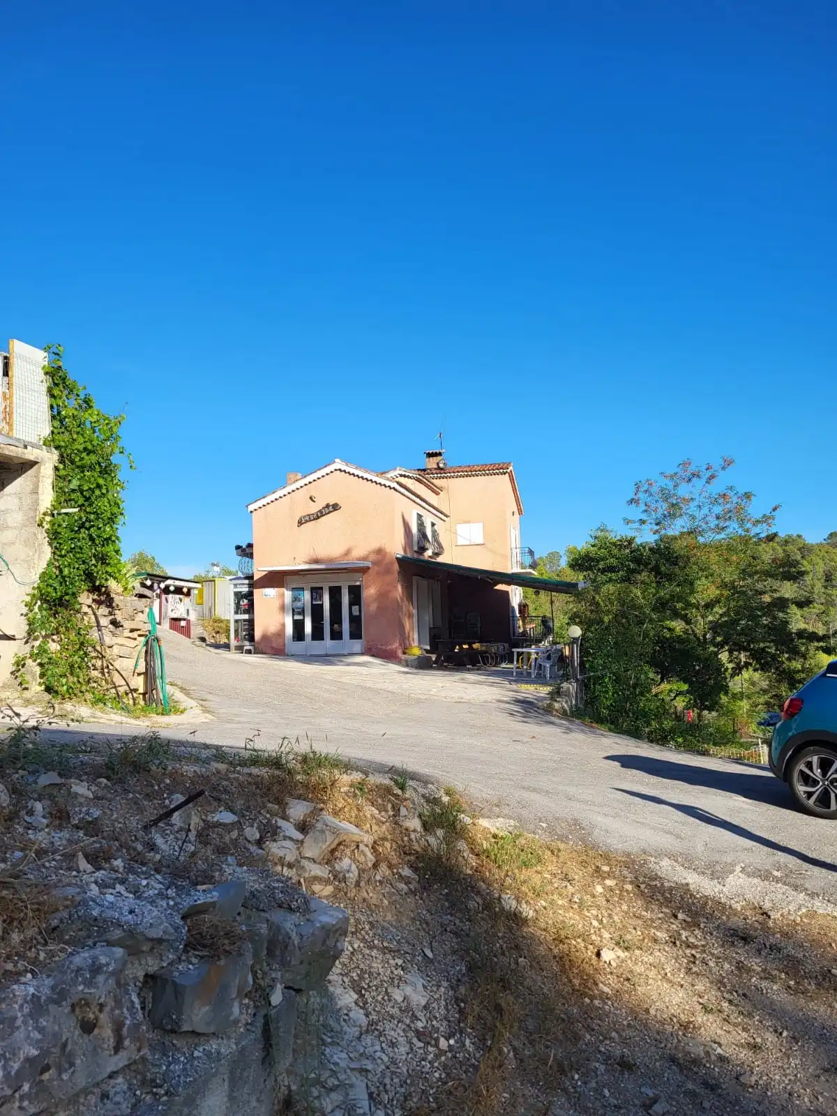 Camping vue d'ensemble